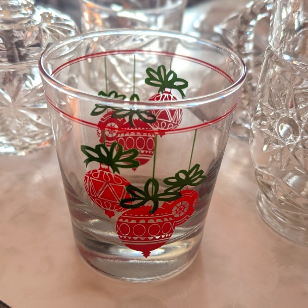 Vintage Limited Edition XMas Glasses